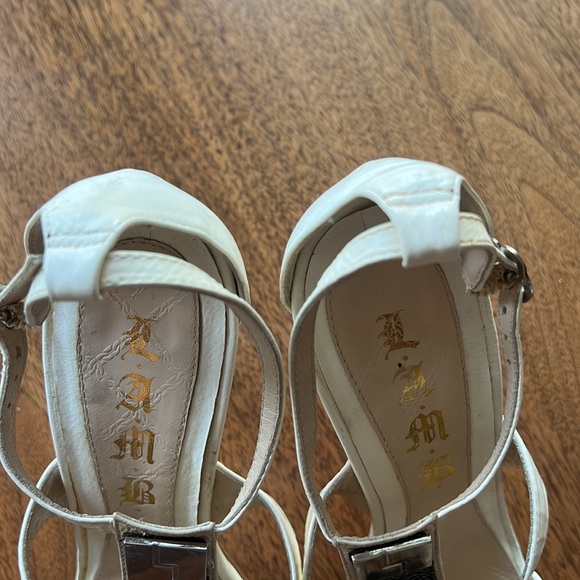 3/$36 LAMB White Sandals - Picture 7 of 8